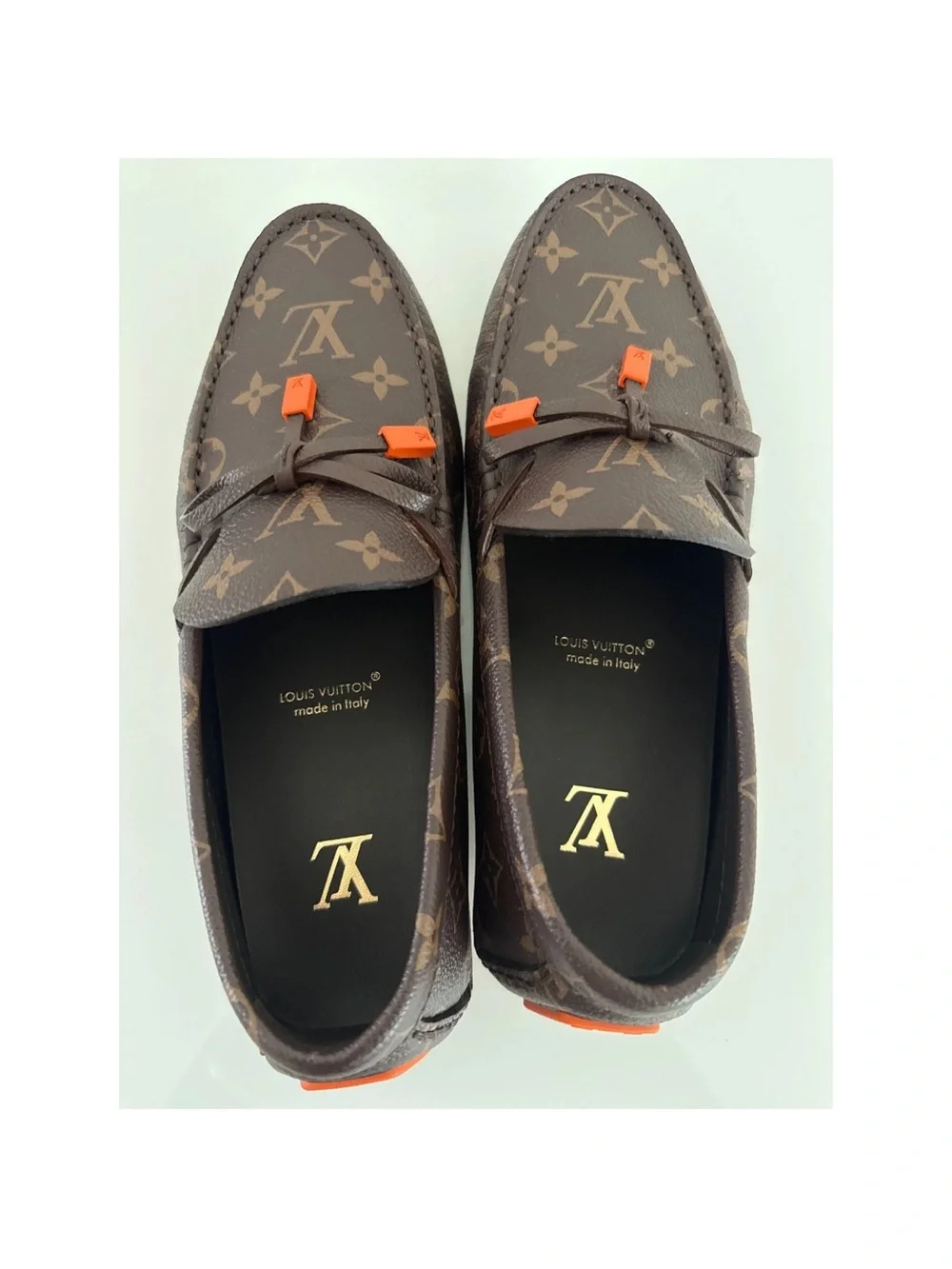 NWTS Louis Vuitton LV Driver Mocassin Men's Size 6.5